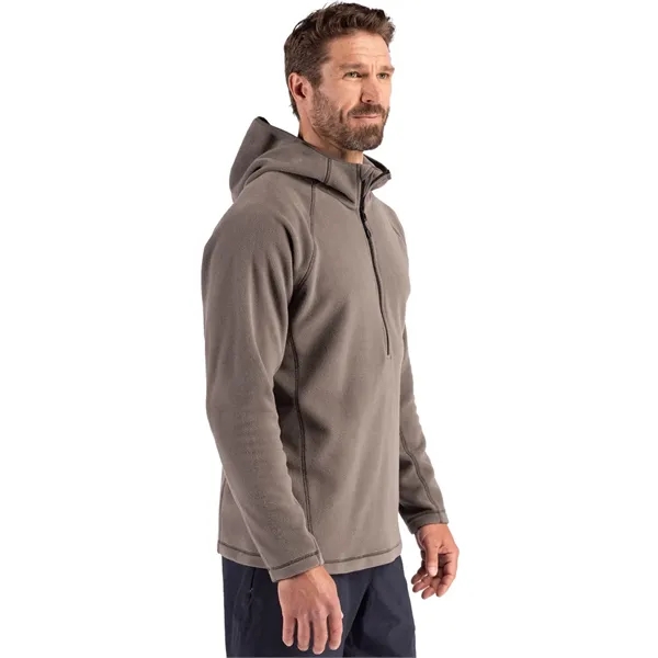 Clique Powder Recycled Fleece Mens Half Zip Hooded Pullover... from ASI 47965 Cutter & Buck