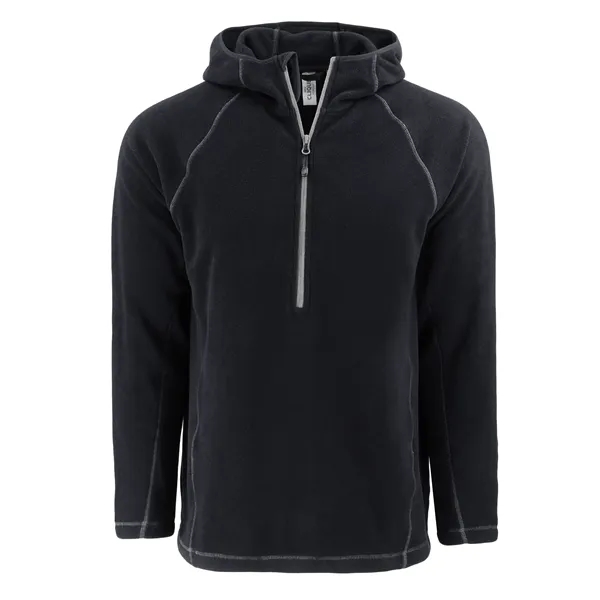 Clique Powder Recycled Fleece Mens Half Zip Hooded Pullover... from ASI 47965 Cutter & Buck