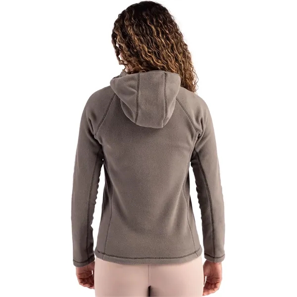 Clique Powder Recycled Fleece Womens Half Zip Hooded Pull...... from ASI 47965 Cutter & Buck