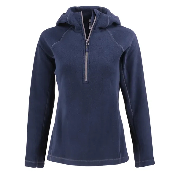 Clique Powder Recycled Fleece Womens Half Zip Hooded Pull...... from ASI 47965 Cutter & Buck