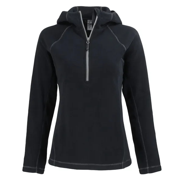 Clique Powder Recycled Fleece Womens Half Zip Hooded Pull...... from ASI 47965 Cutter & Buck