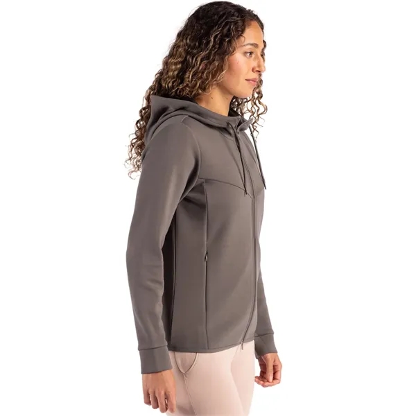 Clique Haven Recycled Womens Full Zip Hooded Sweatshirt... from ASI 47965 Cutter & Buck