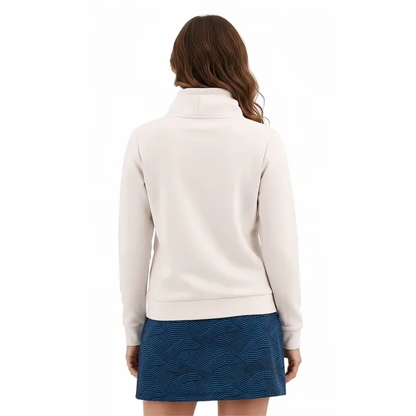 Clique Haven Recycled Womens High Collar Pullover Sweatshirt... from ASI 47965 Cutter & Buck