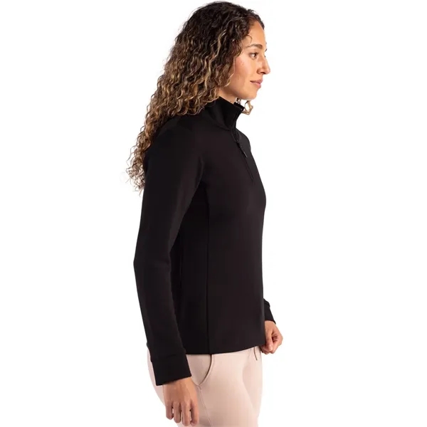 Clique Haven Recycled Womens Quarter Zip Pullover... from ASI 47965 Cutter & Buck