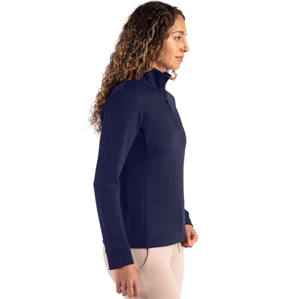 Clique Haven Recycled Womens Quarter Zip Pullover... from ASI 47965 Cutter & Buck