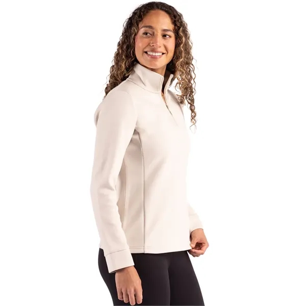 Clique Haven Recycled Womens Quarter Zip Pullover... from ASI 47965 Cutter & Buck