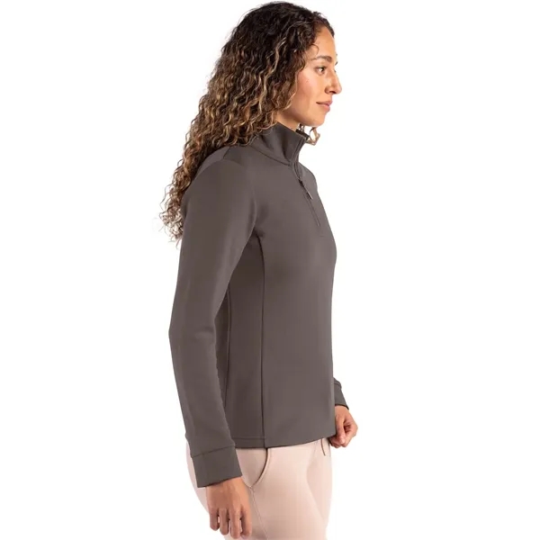 Clique Haven Recycled Womens Quarter Zip Pullover... from ASI 47965 Cutter & Buck
