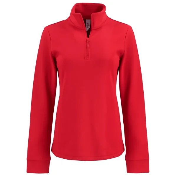 Clique Haven Recycled Womens Quarter Zip Pullover... from ASI 47965 Cutter & Buck