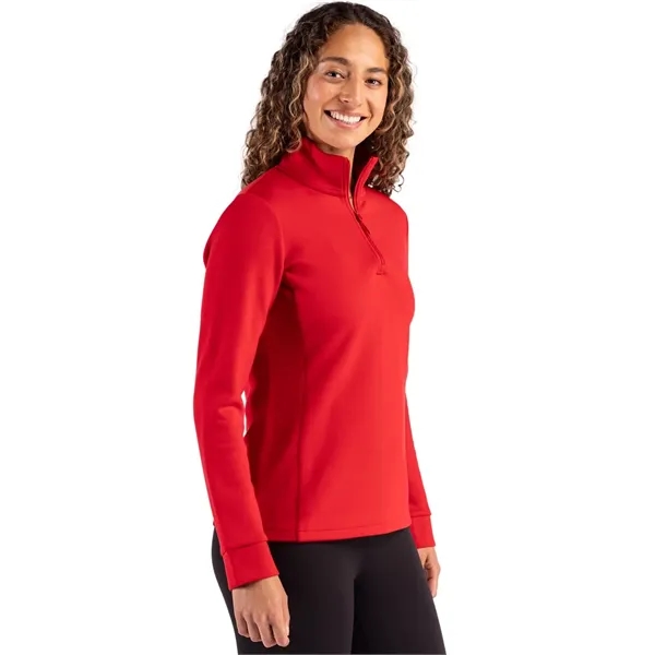 Clique Haven Recycled Womens Quarter Zip Pullover... from ASI 47965 Cutter & Buck