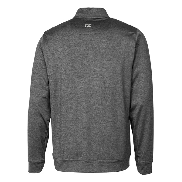 Men's sweatshirt with a quarter-zip, chest pocket, UPF 50+ protection, moisture-wicking... from ASI 47965 Cutter & Buck