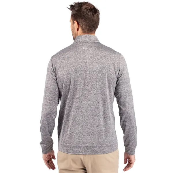 Men's sweatshirt with a quarter-zip, chest pocket, UPF 50+ protection, moisture-wicking... from ASI 47965 Cutter & Buck