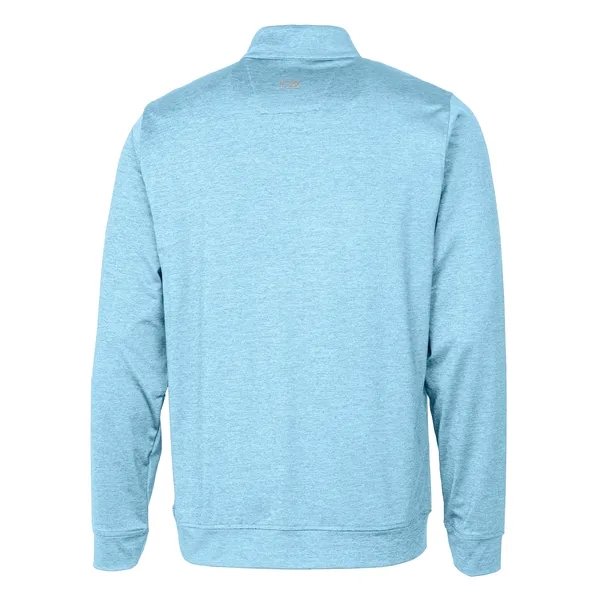 Men's sweatshirt with a quarter-zip, chest pocket, UPF 50+ protection, moisture-wicking... from ASI 47965 Cutter & Buck