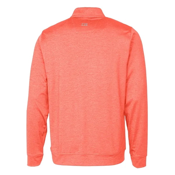 Men's sweatshirt with a quarter-zip, chest pocket, UPF 50+ protection, moisture-wicking... from ASI 47965 Cutter & Buck