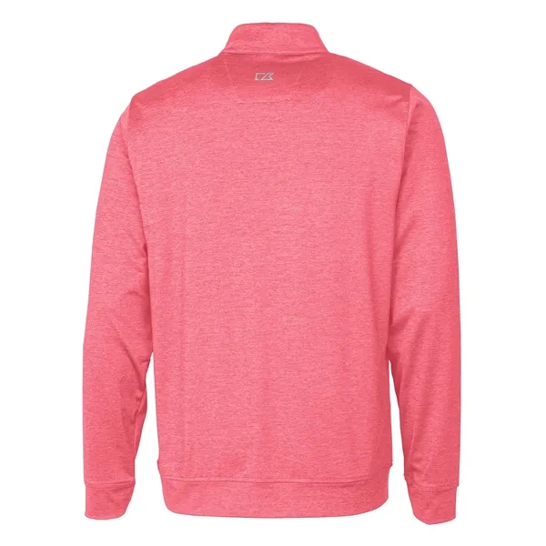 Men's sweatshirt with a quarter-zip, chest pocket, UPF 50+ protection, moisture-wicking... from ASI 47965 Cutter & Buck
