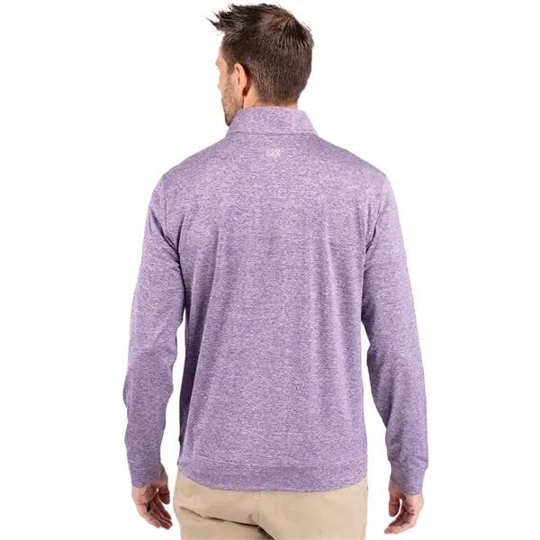 Men's sweatshirt with a quarter-zip, chest pocket, UPF 50+ protection, moisture-wicking... from ASI 47965 Cutter & Buck