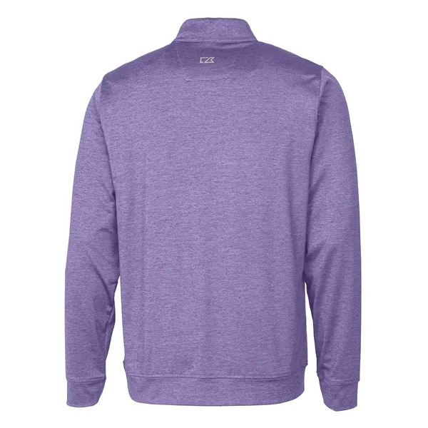 Men's sweatshirt with a quarter-zip, chest pocket, UPF 50+ protection, moisture-wicking... from ASI 47965 Cutter & Buck