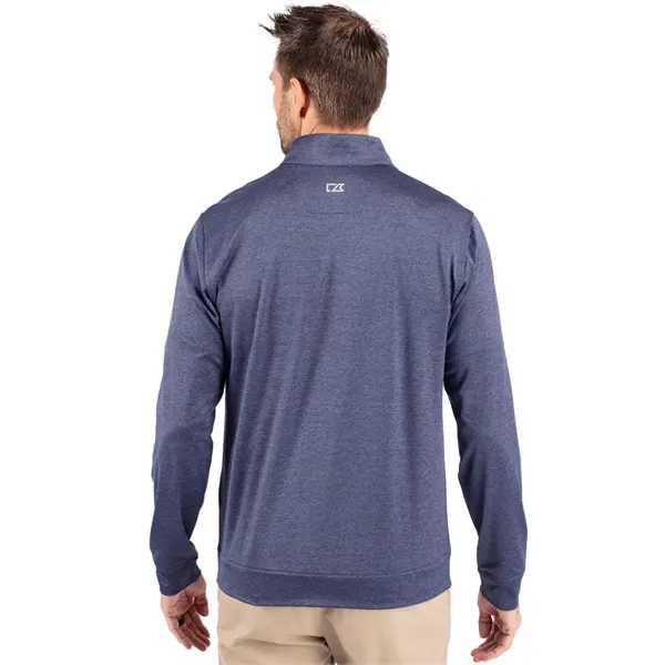 Men's sweatshirt with a quarter-zip, chest pocket, UPF 50+ protection, moisture-wicking... from ASI 47965 Cutter & Buck
