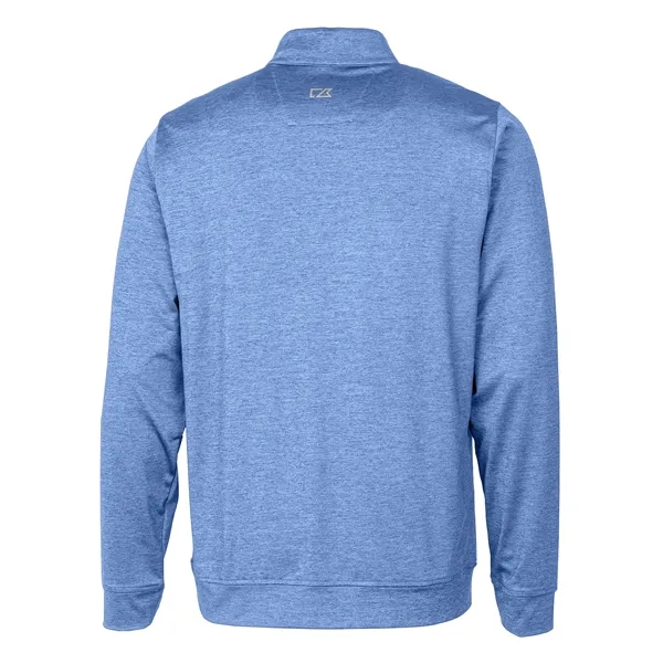 Men's sweatshirt with a quarter-zip, chest pocket, UPF 50+ protection, moisture-wicking... from ASI 47965 Cutter & Buck