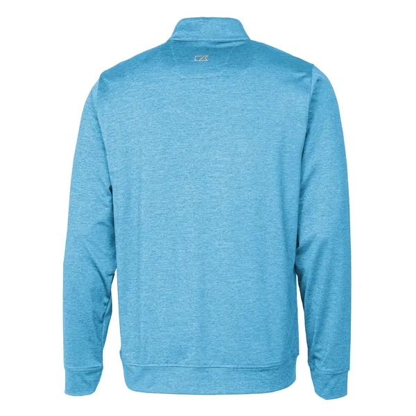 Men's sweatshirt with a quarter-zip, chest pocket, UPF 50+ protection, moisture-wicking... from ASI 47965 Cutter & Buck