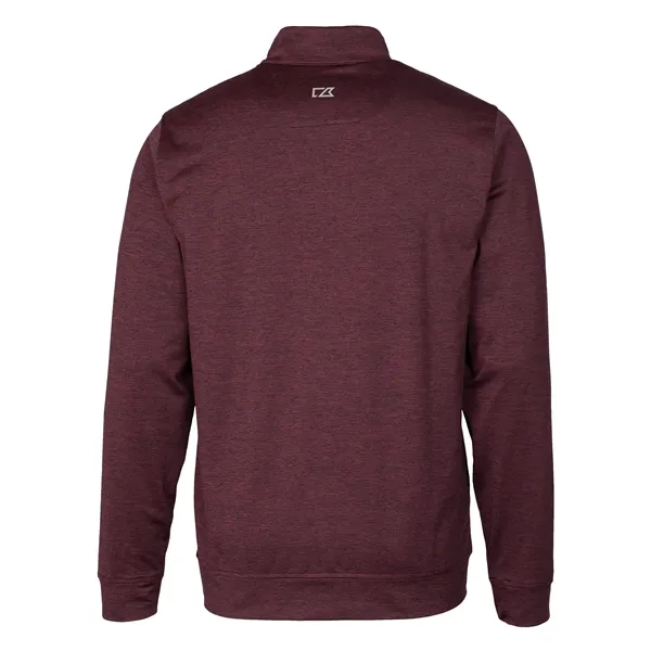 Men's sweatshirt with a quarter-zip, chest pocket, UPF 50+ protection, moisture-wicking... from ASI 47965 Cutter & Buck