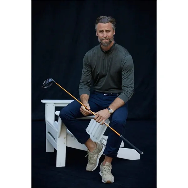 Men's sweatshirt with a quarter-zip, chest pocket, UPF 50+ protection, moisture-wicking... from ASI 47965 Cutter & Buck