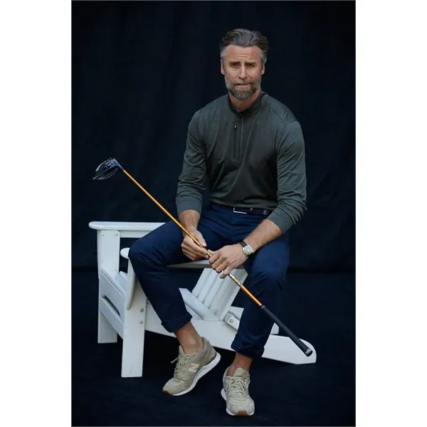 Men's sweatshirt with a quarter-zip, chest pocket, UPF 50+ protection, moisture-wicking... from ASI 47965 Cutter & Buck