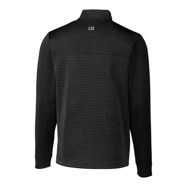 Men's sweatshirt with a half-zip, UPF 50+ protection, matte fabric finish,... from ASI 47965 Cutter & Buck