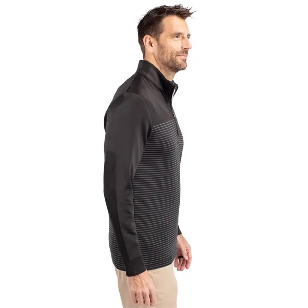 Men's sweatshirt with a half-zip, UPF 50+ protection, matte fabric finish,... from ASI 47965 Cutter & Buck