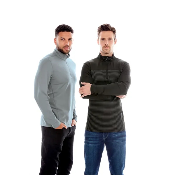 Men's sweatshirt with a half-zip, UPF 50+ protection, matte fabric finish,... from ASI 47965 Cutter & Buck