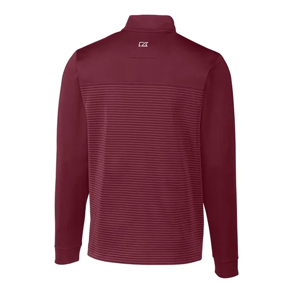 Men's sweatshirt with a half-zip, UPF 50+ protection, matte fabric finish,... from ASI 47965 Cutter & Buck