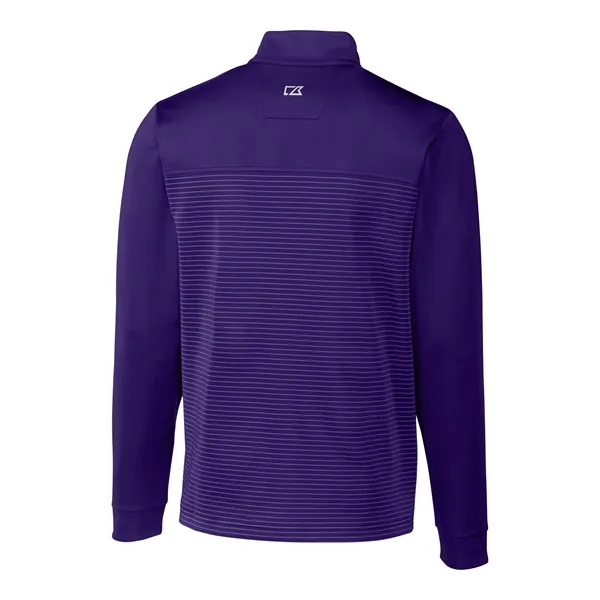 Men's sweatshirt with a half-zip, UPF 50+ protection, matte fabric finish,... from ASI 47965 Cutter & Buck