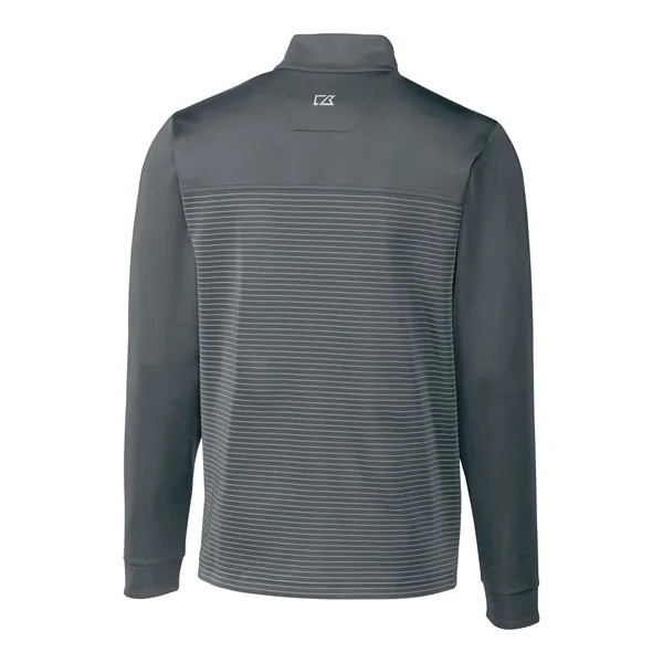 Men's sweatshirt with a half-zip, UPF 50+ protection, matte fabric finish,... from ASI 47965 Cutter & Buck