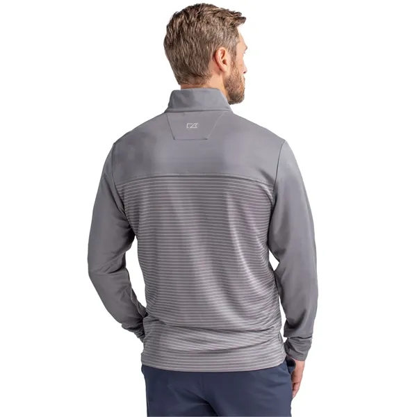 Men's sweatshirt with a half-zip, UPF 50+ protection, matte fabric finish,... from ASI 47965 Cutter & Buck