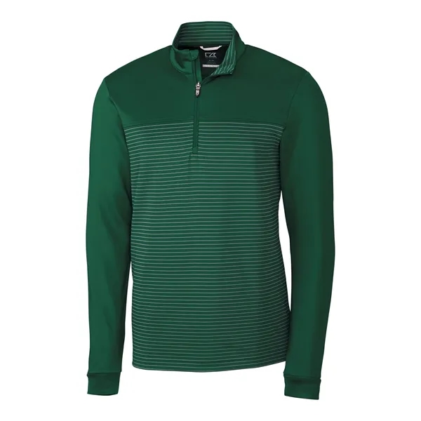Men's sweatshirt with a half-zip, UPF 50+ protection, matte fabric finish,... from ASI 47965 Cutter & Buck