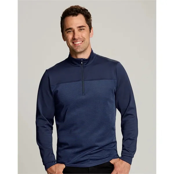 Men's sweatshirt with a half-zip, UPF 50+ protection, matte fabric finish,... from ASI 47965 Cutter & Buck