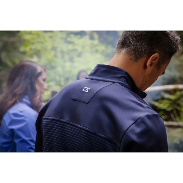 Men's sweatshirt with a half-zip, UPF 50+ protection, matte fabric finish,... from ASI 47965 Cutter & Buck