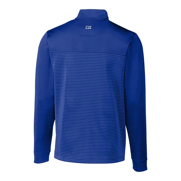 Men's sweatshirt with a half-zip, UPF 50+ protection, matte fabric finish,... from ASI 47965 Cutter & Buck