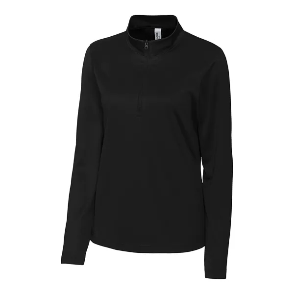 Women's sweatshirt with a half-zip and long sleeves.... from ASI 47965 Cutter & Buck