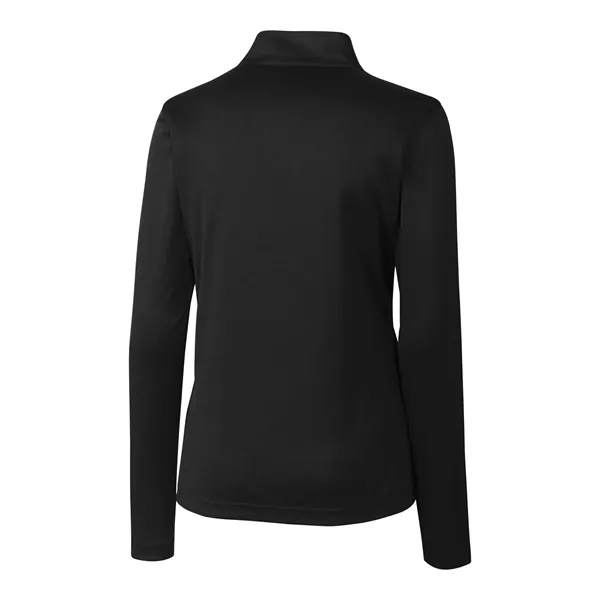 Women's sweatshirt with a half-zip and long sleeves.... from ASI 47965 Cutter & Buck