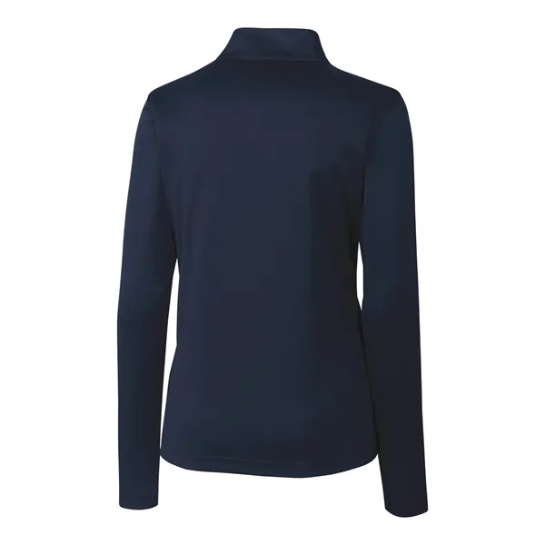 Women's sweatshirt with a half-zip and long sleeves.... from ASI 47965 Cutter & Buck