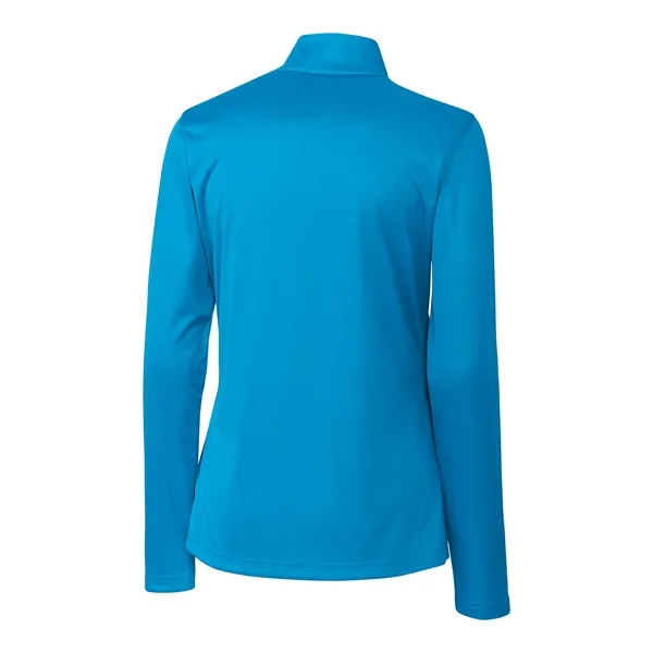 Women's sweatshirt with a half-zip and long sleeves.... from ASI 47965 Cutter & Buck