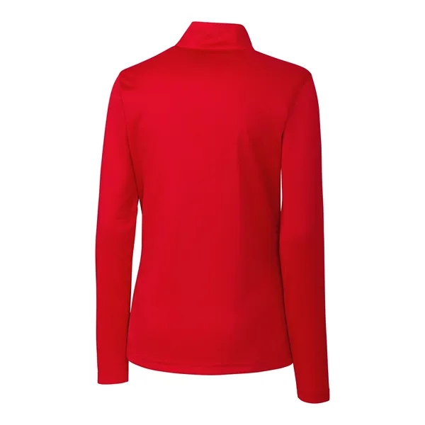 Women's sweatshirt with a half-zip and long sleeves.... from ASI 47965 Cutter & Buck