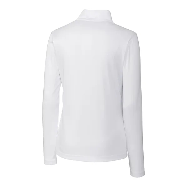 Women's sweatshirt with a half-zip and long sleeves.... from ASI 47965 Cutter & Buck