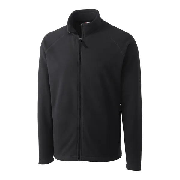 Men's jacket with a full-zip, self-fabric mock neck, two front zippered... from ASI 47965 Cutter & Buck