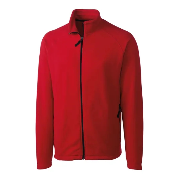 Men's jacket with a full-zip, self-fabric mock neck, two front zippered... from ASI 47965 Cutter & Buck