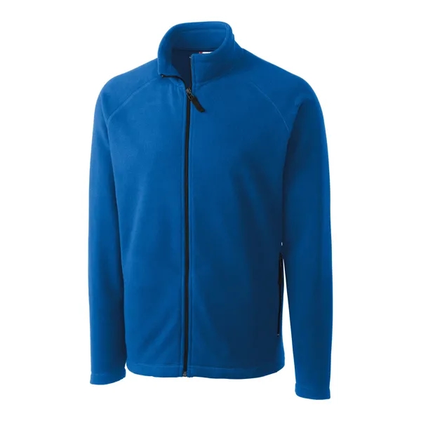 Men's jacket with a full-zip, self-fabric mock neck, two front zippered... from ASI 47965 Cutter & Buck