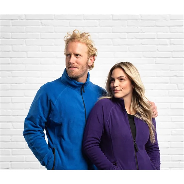 Men's jacket with a full-zip, self-fabric mock neck, two front zippered... from ASI 47965 Cutter & Buck