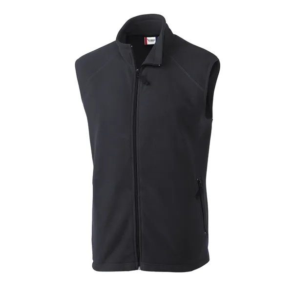 Men's vest with a full-zip, two zippered on-seam pockets, self-fabric mock... from ASI 47965 Cutter & Buck