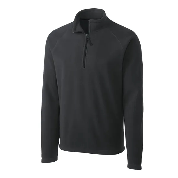 Men's jacket with a half-zip, self-fabric mock neck, two front zippered... from ASI 47965 Cutter & Buck
