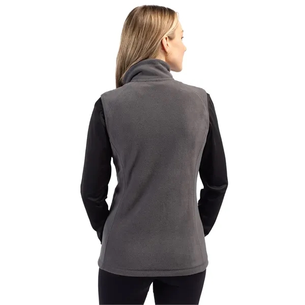 Women's vest with a full-zip, two zippered pockets, full-zip, mock neck,... from ASI 47965 Cutter & Buck
